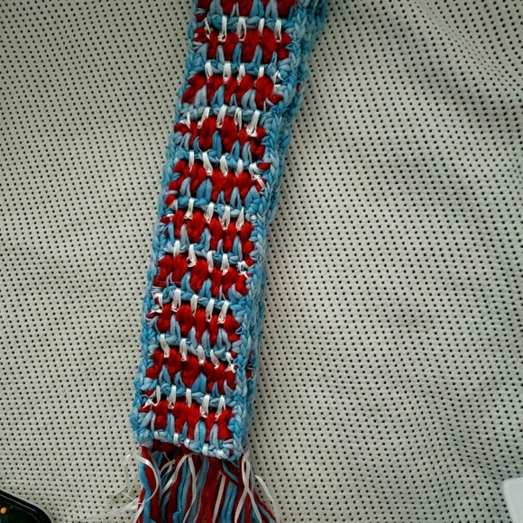 GB Ribbon Knit Scarf - Picture 1 of 3